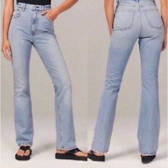 Abercrombie & Finch The 70s Vintage Flare Ultra High Flare (size 29 Short) - Picture 1 of 16